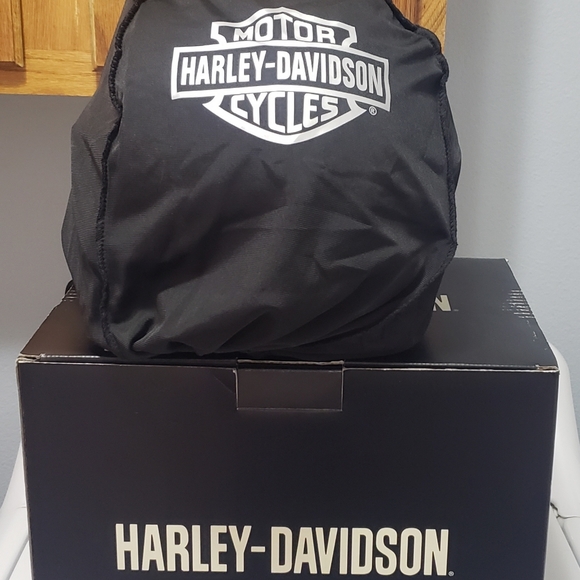 Candy Apple Red Women's Harley Davidson Helmet - Size Small - Picture 2 of 5